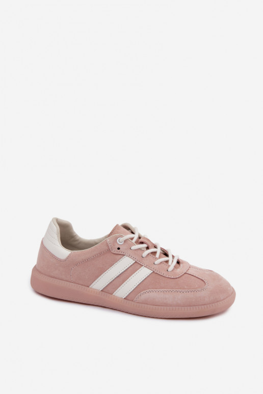 Zapatillas de hombre de ante sintético Ismina color rosa
