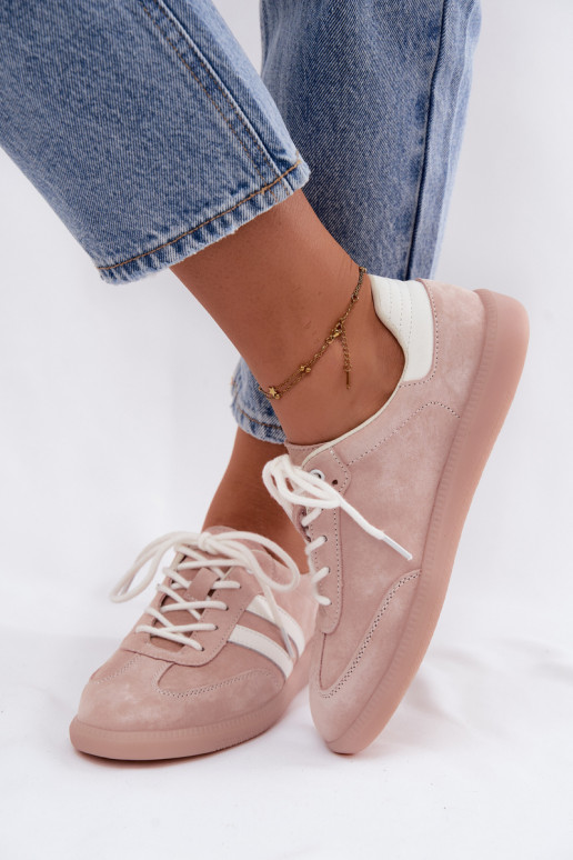 Zapatillas de hombre de ante sintético Ismina color rosa