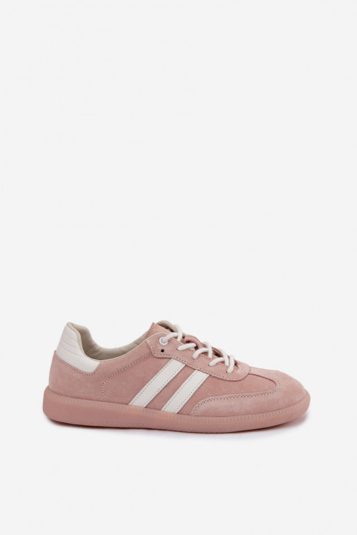 Zapatillas de hombre de ante sintético Ismina color rosa