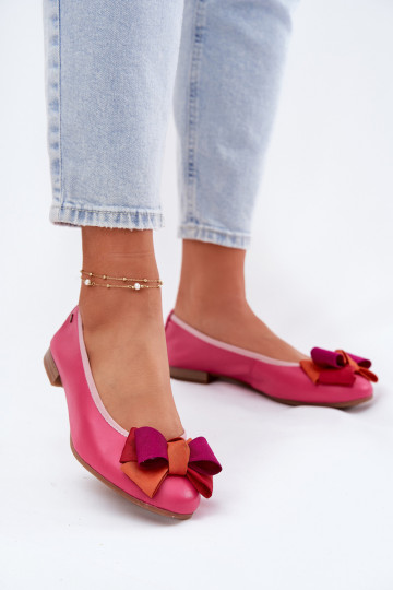 Bailarinas rosas con lazos Tai turiciejka P6801-15 2