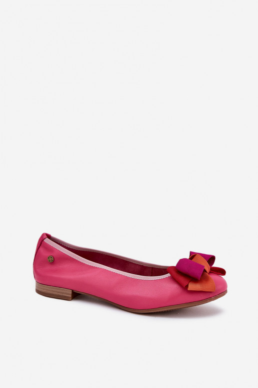 Bailarinas rosas con lazos Tai turiciejka P6801-15