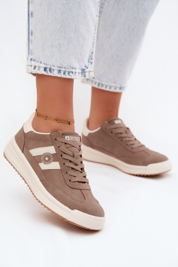 Zapatos deportivos para mujeres Big Star UU274025 en color arena 2