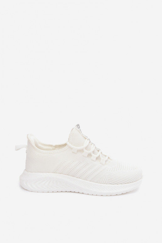 Zapatos deportivos slip-on para mujeres Big Star UU274056 en color blanco