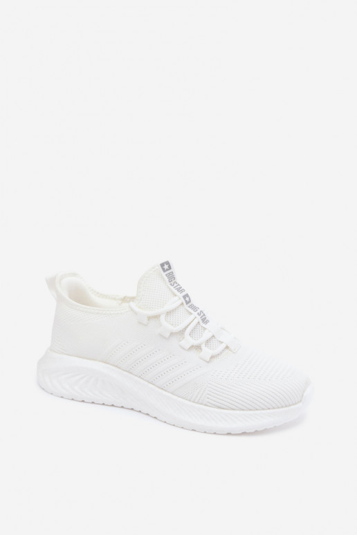 Zapatos deportivos para hombre blancos Big Star UU174004