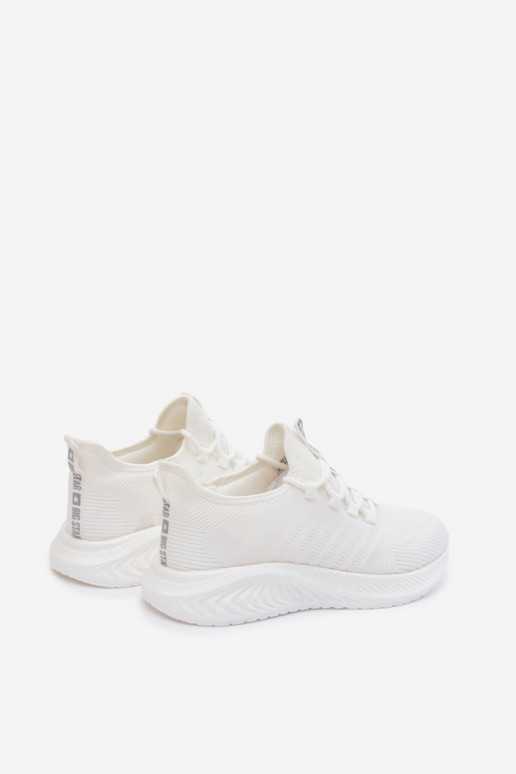 Zapatos deportivos para hombre blancos Big Star UU174004