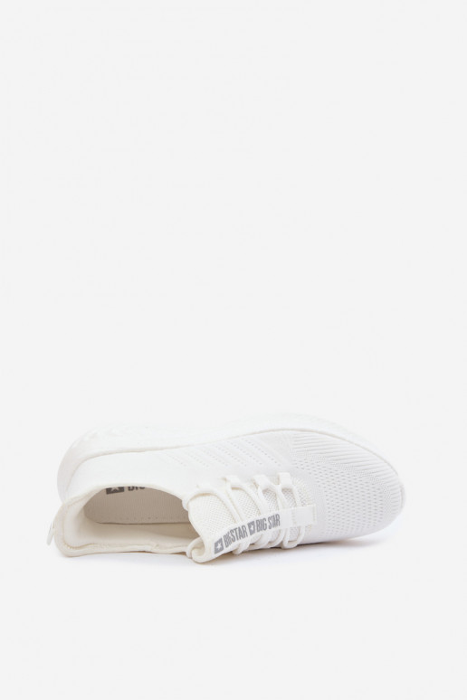 Zapatos deportivos para hombre blancos Big Star UU174004