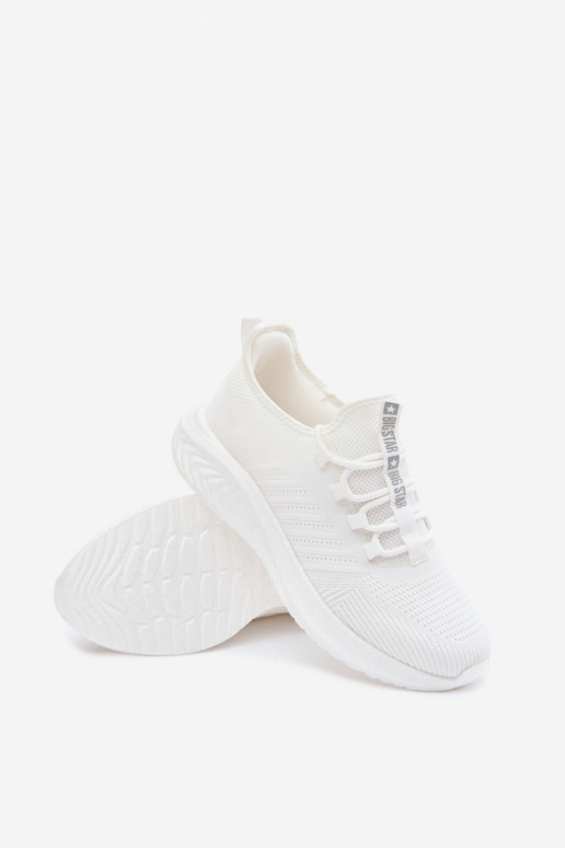 Zapatos deportivos para hombre blancos Big Star UU174004