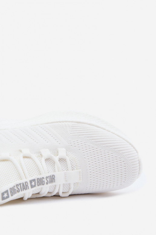 Zapatos deportivos para hombre blancos Big Star UU174004