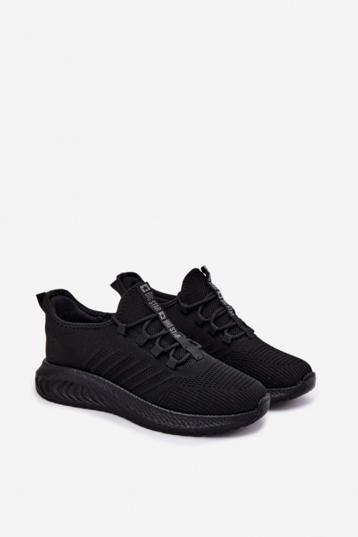 Zapatos deportivos para hombre negros Big Star UU174003