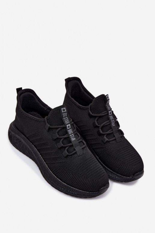Zapatos deportivos para hombre negros Big Star UU174003