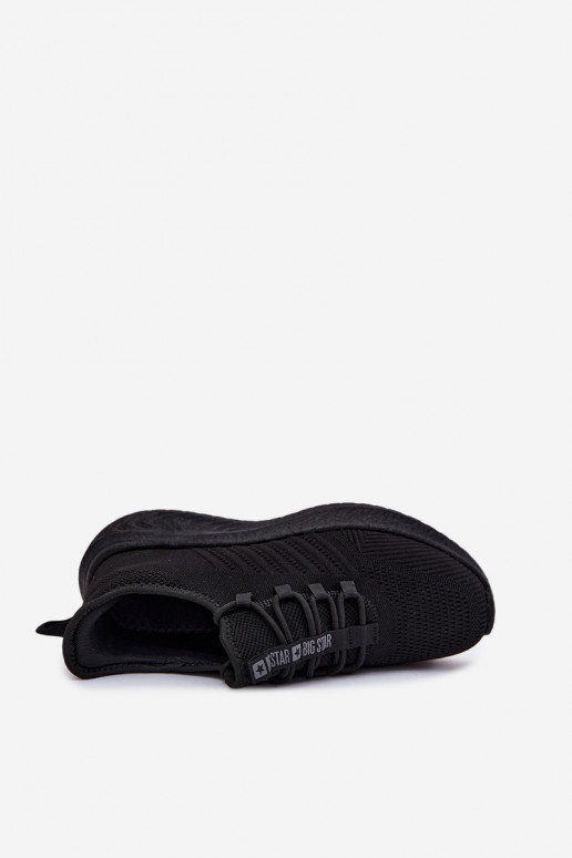 Zapatos deportivos para hombre negros Big Star UU174003