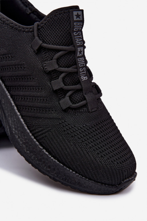 Zapatos deportivos para hombre negros Big Star UU174003
