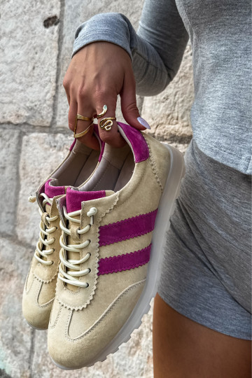 Zapatillas de ante amarillas Cuddla 2