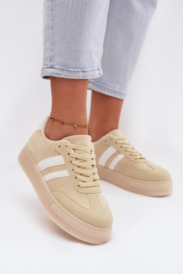 Zapatillas deportivas amarillas con plataforma Giselia 2