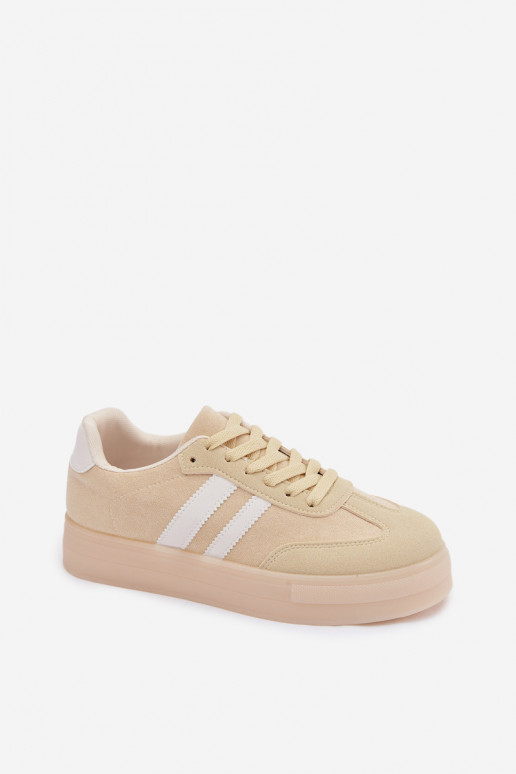 Zapatillas deportivas amarillas con plataforma Giselia