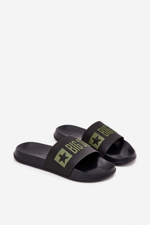 Chanclas para hombres negras "Big Star SS174359"