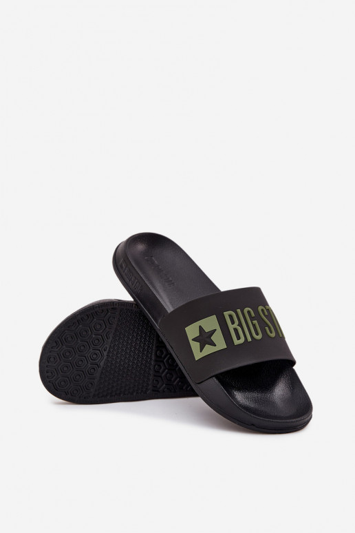 Chanclas para hombres negras "Big Star SS174359"