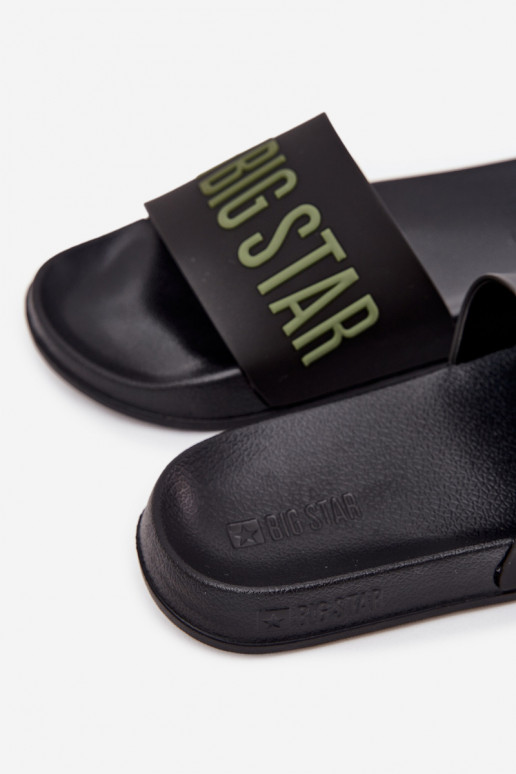 Chanclas para hombres negras "Big Star SS174359"