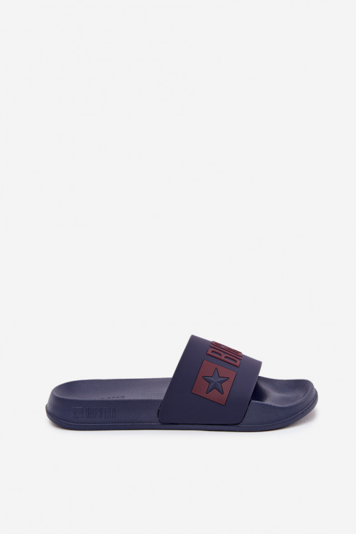 Chanclas para hombres azul marino "Big Star SS174361"