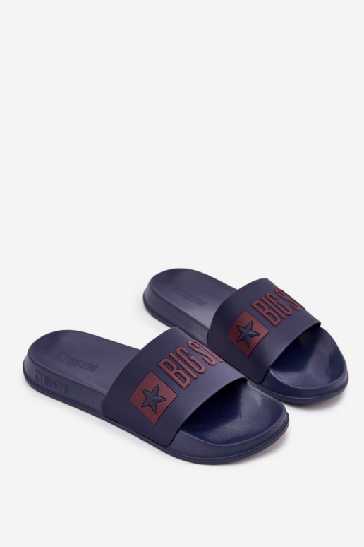 Chanclas para hombres azul marino "Big Star SS174361"