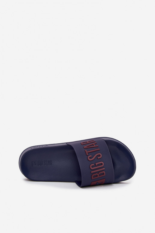 Chanclas para hombres azul marino "Big Star SS174361"