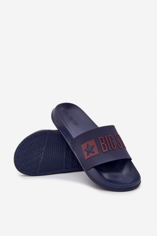 Chanclas para hombres azul marino "Big Star SS174361"