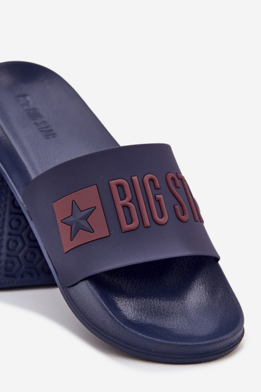 Chanclas para hombres azul marino "Big Star SS174361"