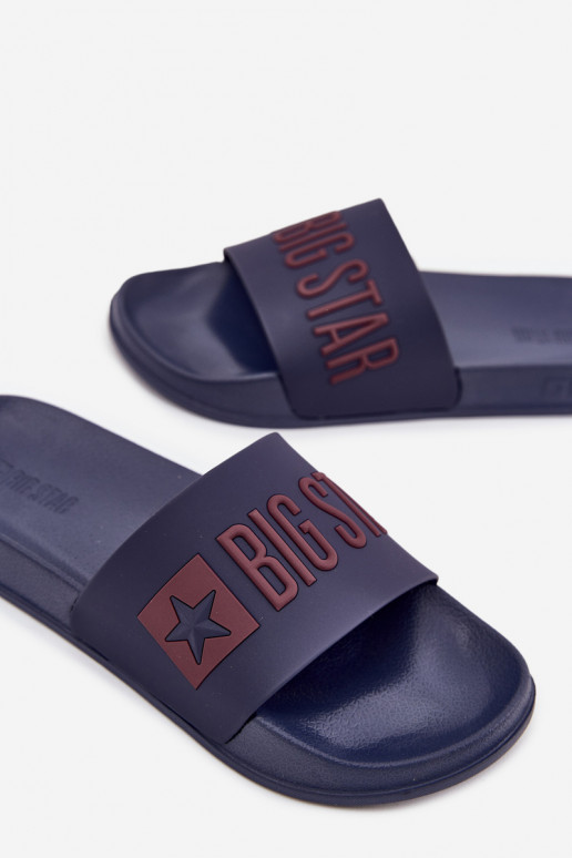 Chanclas para hombres azul marino "Big Star SS174361"