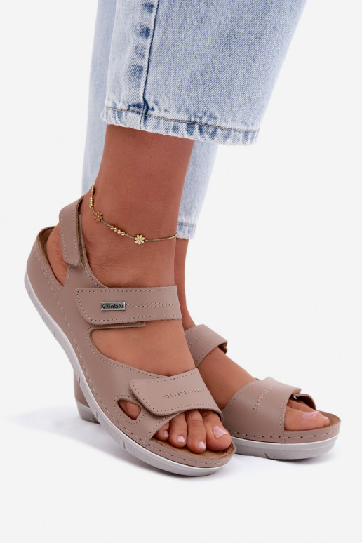 Sandalias marrones para mujer Inblu