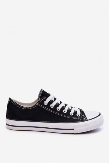 Zapatillas clásicas bajas para mujer en negro Vegas 2