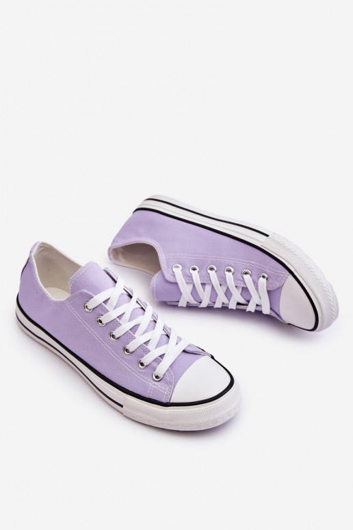 Zapatillas clásicas bajas para mujer en púrpura Vegas