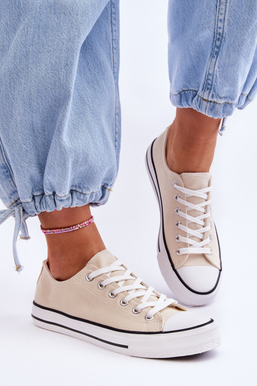 Zapatillas clásicas bajas para mujer en marfil Vegas