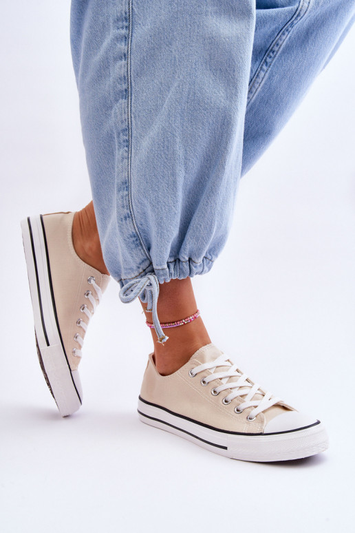 Zapatillas clásicas bajas para mujer en marfil Vegas