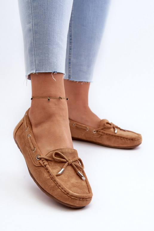 Mocasines elegantes marrones de ante Si Passione