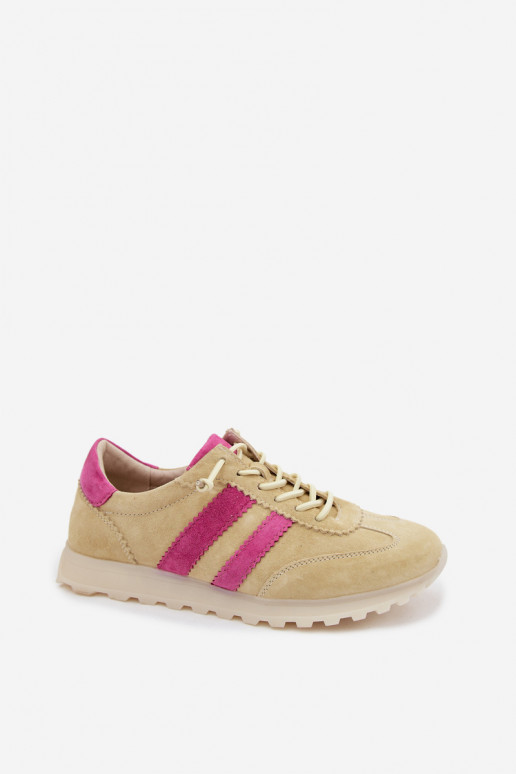 Zapatillas de ante amarillas Cuddla