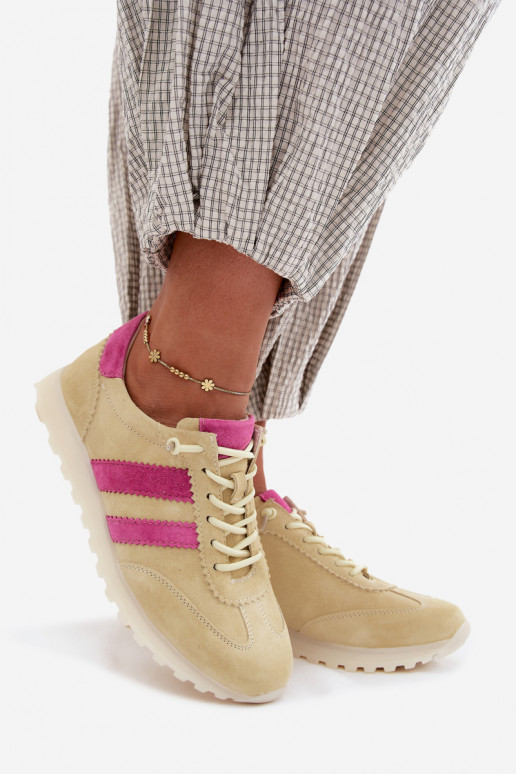 Zapatillas de ante amarillas Cuddla
