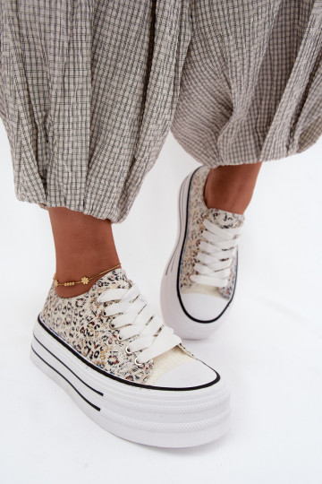 Estampado Zapatos de ocio con una plataforma Colores diferentes Stilla