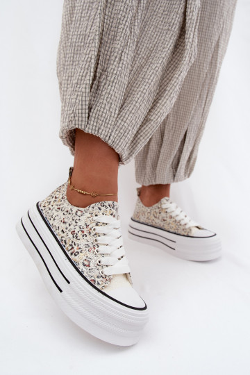 Estampado Zapatos de ocio con una plataforma Colores diferentes Stilla 2