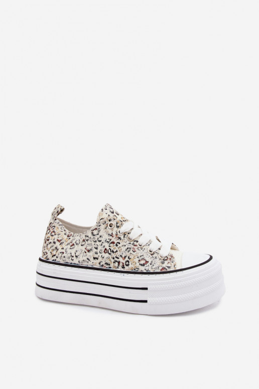 Estampado Zapatos de ocio con una plataforma Colores diferentes Stilla