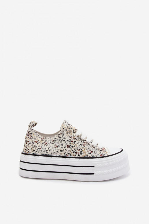Estampado Zapatos de ocio con una plataforma Colores diferentes Stilla