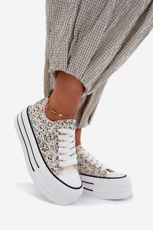 Estampado Zapatos de ocio con una plataforma Colores diferentes Stilla