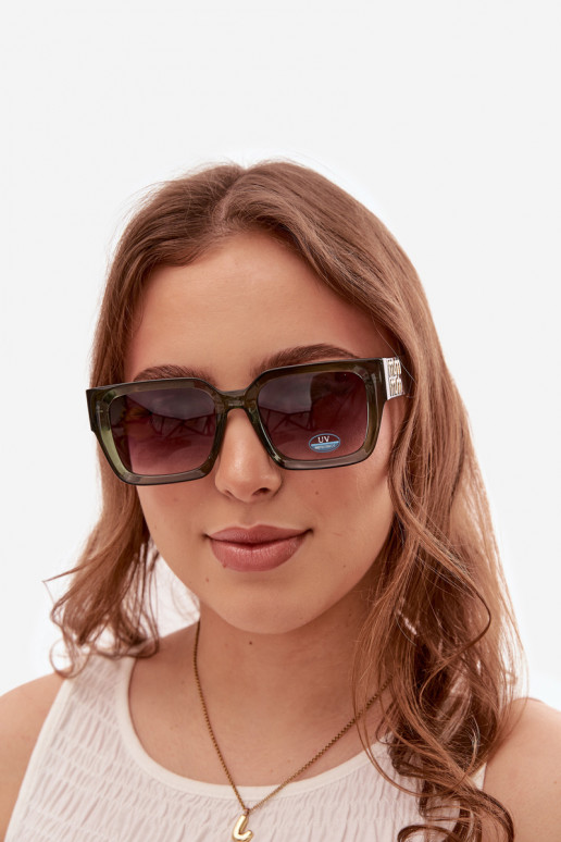 Gafas de sol verdes para mujer