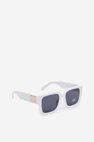 Gafas de sol blancas para mujer