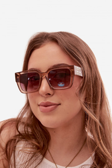 Gafas de sol marrones para mujer 2