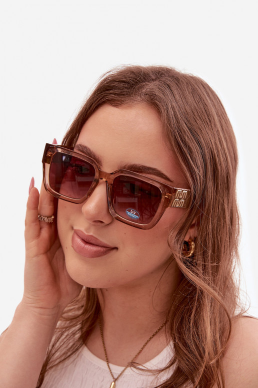 Gafas de sol marrones para mujer