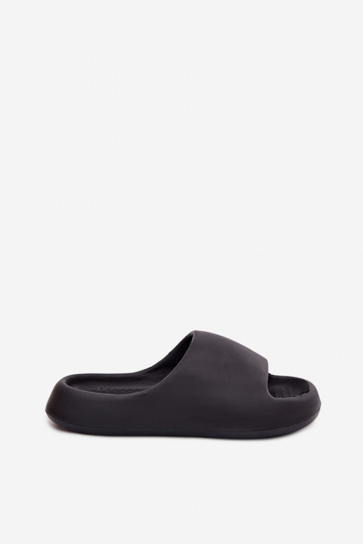 Zapatillas ligeras zapatillas de mujer de color negro Poppelle