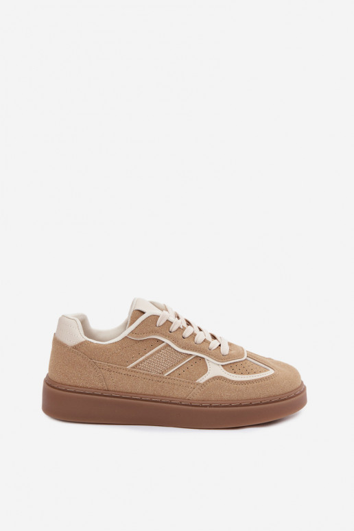 Zapatillas bajas para mujer en color arena Brenelle