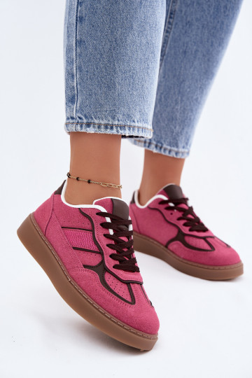Zapatillas bajas para mujer en color rosa Brenelle
