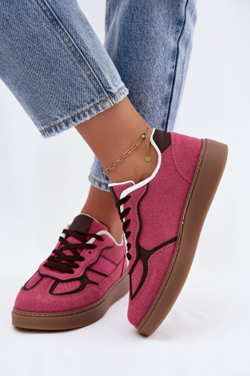 Zapatillas bajas para mujer en color rosa Brenelle 2