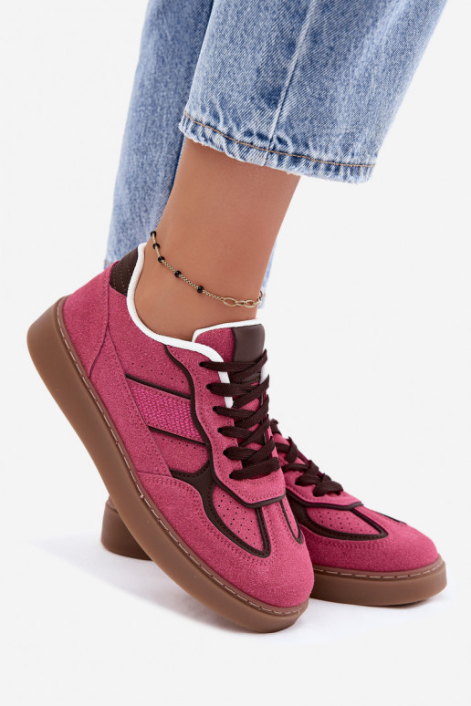 Zapatillas bajas para mujer en color rosa Brenelle